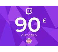Twitch Gift Card 90 GBP Key - UNITED KINGDOM