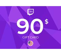 Twitch Gift Card 90 USD Key - UNITED STATES