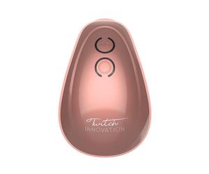 Twitch Rose Gold Hands Free Suction And Vibration Toy
