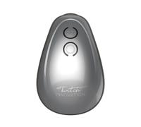 Shots Toys Twitch Hands Suction And Vibration Toy Silver