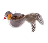 Twitching Bird Cat Toy - Flowing Mental Stimulation Simulation Physical Exercise | Professional Size Relieves Boredom Indoor Outdoor Home Apartment Birthday Christmas Easter Kitten Play Scenario