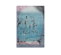 Twittering Machine By Paul Klee Painter Artwork Poster Wall Art Picture Painting Canvas Prints Artworks Bedroom Living Room Decor 08x12inch(20x30cm)