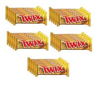 Twix 25 x Caramel Biscuit Chocolates 50g Bars