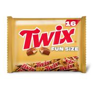 Twix Funsize Caramel Biscuit Milk Chocolate Sweets Multipack Bag 275g