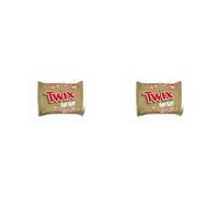 Twix Funsize Chocolate Bars, Bag Fillers, 16 x 20g (Pack of 2)
