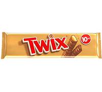 TWIX Milk Chocolate, Caramel & Biscuit Bars - 10 x 50g - 500g