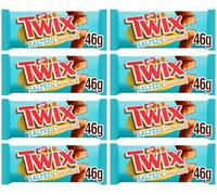 Twix Salted Caramel Biscuit Twin Bars 46g (8 Pack)