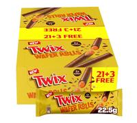 Twix Wafers Caramel Chocolate 24-Pieces 22.5 g