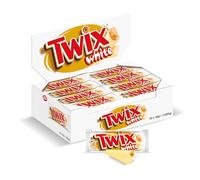 TWIX Double Bar White, Chocolate Bar, White Chocolate, 30 x 46 g