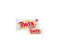 Twix White Chocolate Biscuit Twin Bars 4X46g