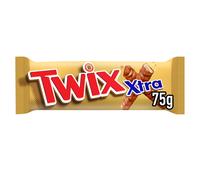 Twix Xtra Chocolate Bar Salted Caramel Chocolate Biscuits 75g Bar Ideal fo