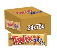 Twix Xtra - Chocolate Twin Bars - 75g x 24 (Full Case)