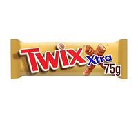 Twix Xtra Milk Chocolate Caramel Biscuit Snack Bar 75g