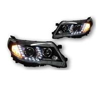 Twixral Car Headlights Car Head Lamp Headlight DRL for Hid Bi for xenon Projector Lens for Subaru forester 2008-2012