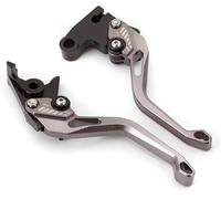 Twixral Motorbike Brake Levers Motorcycle Brake Clutch Lever for CBR650F for CB650F for CB650R for CBR650R CB CBR(Gray Lever)
