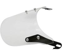 Twixral Motorbike windscreen deflector Motorcycle Windscreen Universal 5-7 Inch Retro Headlight(Clear)