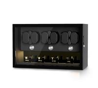 TWIXSTAR Watch Winder for 6 Automatic Watches, Black