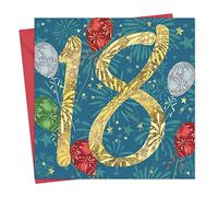 Twizler 18th Birthday Card for Teenager - 18 Year Old Card - Age 18 Birthday Card - Unisex 18th Birthday Card Him Her Boy Girl - Happy Birthday Card Age 18 Son Daughter Brother Sister