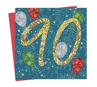 Twizler 90th Birthday Card - Age 90 Year Old Happy Birthday Card - Unisex for Him Her Female Male - Mum Dad Grandad Nan Friend