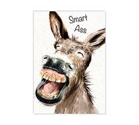 Twizler A5 Notebook - Funny Donkey Design - A5 Lined Notebook - Funny Work Notepad - To Do List - Journal - Note Book - Note Pad Shopping List