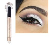 TWLBXMG White Eyeshadow Eyeliner Makeup Shimmer Smooth Glitter Eyeshadow Foundation Hypoallergenic Waterproof Long Lasting High