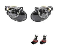 TWMEU Car Front Bumper Fog Light For VW For Passat B6 2006-2011 Fog Light LED Front Headlights Fog Lamp Assembly Halogen Foglights Cover Driving Accessories Front Foglight