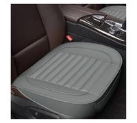 TWMEU Car Seat Covers Car Pu Leather Seat Cover Interior Automobiles Seats Covers Cushion Universal Protector Seat Mats Auto Accessories Seat Protector(Gray front 1pc)