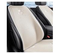 TWMEU Car Seat Covers Cute Rabbit Breathable Fabric Car Seat Cushion Comforable Seat Cover With Non-Slip Protector Universal Fit Most Cars Car Seat Protector(Beige back cushion)