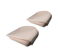 TWMEU Car Seat Covers Flax Car Seat Cover Four Seasons Front Rear Linen Fabric Cushion Breathable Seat Protector Mat Pad For Auto Interior Accessories Seat Protector(2pcs beige front)