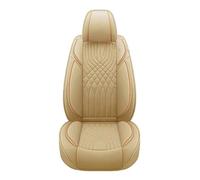 TWMEU Car Seat Covers For Suzuki Sj413 For Benz Ml W163 For Citroen For C5 For X7 For Civic 2015 1 PCS 5D Universal Leather Waterproof Car Seat Cover Car Seat Protector(Beige)