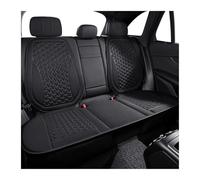 TWMEU Car Seat Covers Universal Convex Design 3D Breathable Seat Covers Durable Car Seat Cushion Sweatproof Car Interior Accessories Seat Protector(Black Rear Seat)