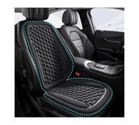 TWMEU Car Seat Covers Universal Convex Design 3D Breathable Seat Covers Durable Car Seat Cushion Sweatproof Car Interior Accessories Seat Protector(Black Front Seat)