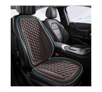 TWMEU Car Seat Covers Universal Convex Design 3D Breathable Seat Covers Durable Car Seat Cushion Sweatproof Car Interior Accessories Seat Protector(Brown Front Seat)