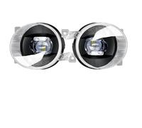 TWMEU For Benz For Sprinter W906 2014 2015 2016 2017 2018 2 X 30W LED Fog Light Assembly Canbus Car Lens Fog Daytime Running Lamp Driving Lamp Fog Light(Yellow)
