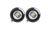 TWMEU For Chrysler 300 2007-2009 H10 9005 Car Front Fog Daytime Running Lamp Accessories 2 X LED Fog Light With Angel Eye DRL Driving Lamp Fog Light(Yellow)