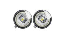 TWMEU For Chrysler 300 2007-2009 H10 9005 Car Front Fog Daytime Running Lamp Accessories 2 X LED Fog Light With Angel Eye DRL Driving Lamp Fog Light(Yellow and Blue)