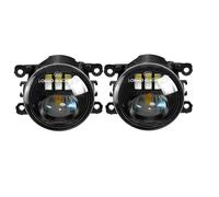 TWMEU For Dodge For Attitude 2015-2023 2 Pcs LED Lens Fog Light Assembly 60W H11 Car Front Fog Lamp DRL Driving Lamp Fog Light(Type 1 Yellow)