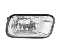 TWMEU For Dodge For Ram 1500 2500 3500 2009-2012 55372735AB 55372734AB Car Front Clear Bumper Fog Light Halogen Fog Lamp Driving Lamp Fog Light(Clear Shell-Right)