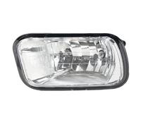 TWMEU For Dodge For Ram 1500 2500 3500 2009-2012 55372735AB 55372734AB Car Front Clear Bumper Fog Light Halogen Fog Lamp Driving Lamp Fog Light(Clear Shell-Left)