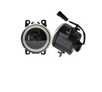 TWMEU For JAC N35 For Kangling For X5 For X6 X330 X200 2019-2022 Angel Eyes Halo DRL Driving Lights 2X LED PTF Car Fog Lamp Assembly Driving Lamp Fog Light(Lens-Angel eye)
