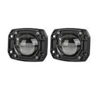 TWMEU For Jeep For Wrangler 4x4 For Off Road 3inch Led Work Spotlights 24V 12V Car DRL Lights LED 6000K/3500K Fog Lens Motorcycle Spotlight Driving Lamp Fog Light(2PCS Square)