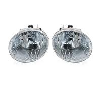 TWMEU For Lexus ES330 2005 2006 Front Bumper Foglight Fog Light Assembly Headlight Halogen 8121142020 8121142050 8121042050 Pair Driving Lamp Fog Light(Halogen lamps)