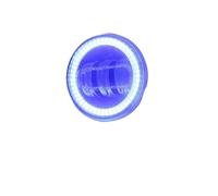 TWMEU For Nissan For Altima For Coupe 2007 2008-2013 2 Pieces Car Right + Left LED Fog Light Angel Eye DRL 30W H11 12V Driving Lamp Fog Light(Yellow and Blue)