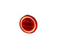 TWMEU For Nissan For Altima For Coupe 2007 2008-2013 2 Pieces Car Right + Left LED Fog Light Angel Eye DRL 30W H11 12V Driving Lamp Fog Light(White and Red)