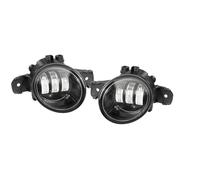 TWMEU For Nissan For Altima For Coupe 2007 2008-2013 2 Pieces Car Right + Left LED Fog Light Angel Eye DRL 30W H11 12V Driving Lamp Fog Light(Dual Color)