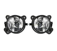 TWMEU For Skoda For Fabia Mk2 2007-2010 Front Bumper Anti Fog Light 6QD941699 6QD941700 Pair Left&Right Fog Lamp Driving Lamp Fog Light(Pair With Halogen)