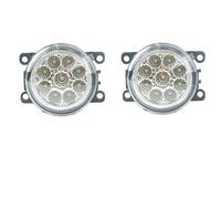 TWMEU For Subaru XV For Crosstrek 2018-2020 Fog Lamp Cover Headlight Front Bumper Trim Bezel Cap Frame Headlights Hole Fog Light Driving Lamp Fog Light(2 led foglight)