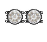 TWMEU For Suzuki For Jimny JB64 JB74 2018-2023 30W 3000LM Car Front Bumper Fog Driving Lamp Assembly H11 2 Pieces LED Fog Light Driving Lamp Fog Light(LH Blue)