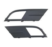 TWMEU For VW For Jetta 2015 2016 2017 ABS Fit Replace Headlights Fog Lamp Cover Frame Cars Accessories Front Bumper Fog Light Grille Driving Lamp Fog Light(2PC)