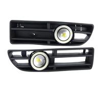 TWMEU For VW For Jetta For Bora Mk4 1999-2004 Car Fog Light LED Front Bumper Grille DRL Lamp Headlights Part Replacement Car Accessories Driving Lamp Fog Light